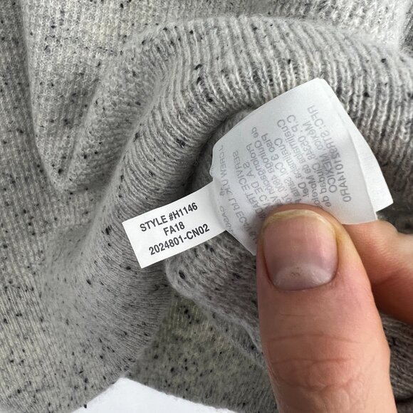 Madewell Cashmere Sweatshirt Sweater - Picture 7 of 8